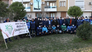 Buca'da köşe bucak temizlik