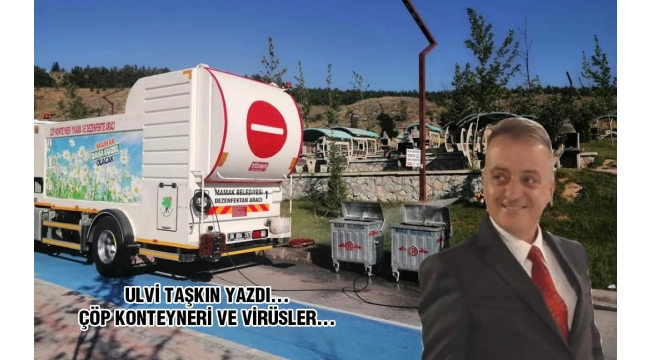 ÇÖP KONTEYNERİ ve VİRÜSLER