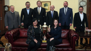 Cumhurbaşkanlığı Kupası CHP Genel Merkezi'nde