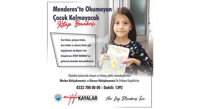 Kitap Bankası'yla okumayan çocuk kalmayacak