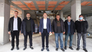 Cunda'ya Ayvalık Belediyesi'nin yeni hizmet binası yapılıyor
