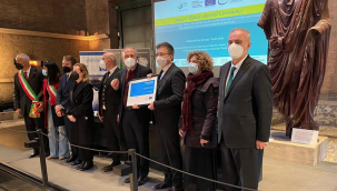 Edremit'e "Aeneas Kültür Rotası" sertifikası 