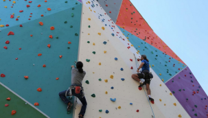 Efeler'de Olimpik Spor Tırmanış Tesisi açılıyor