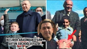 İKİ LİDER ARASINDAKİ FARK...