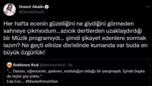 "Ne geçti elinize?"