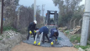 Urla Belediyesi çalışmalarına hız kesmeden devam ediyor