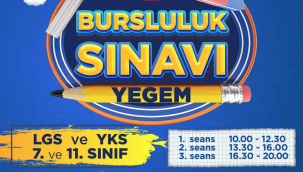 YEGEM'den bursluluk sınavı!