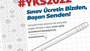 YKS ücretleri Kuşadası Belediyesi'nden
