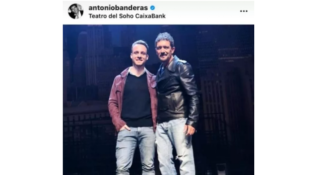 Antonio Banderas'tan Kerem Bürsin paylaşımı 