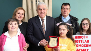 Başkan Atay, özel çocuklarla bir araya geldi