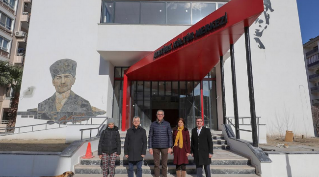 Gaziemir AKM'nin tadilatında sona doğru