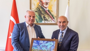 Başkan Soyer Delçevo Belediye Başkanı'nı ağırladı