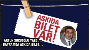 Bayramda askıda bilet...