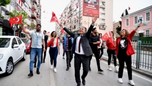 Bornova'da  23 Nisan coşkusu