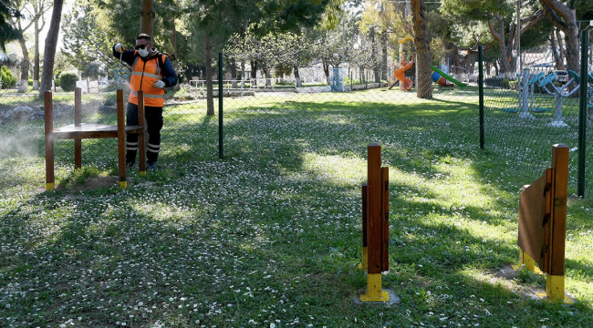 Can dostların parkları temizlendi