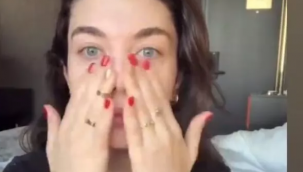 Cesur halini paylaştı! 