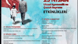 Foça'da 23 Nisan coşkusu