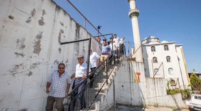 İzmir Büyükşehir Belediyesi'nden Eyüp Ensari Camii'ne destek