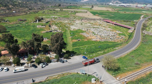 Magnesia Antik Kenti misafirlerini ağırlamaya başladı