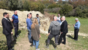 Menemen'de fay zonu incelemesi!