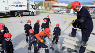 Ödemiş Arama Kurtarma ekibi (ÖDAK) eğitimlere başladı 