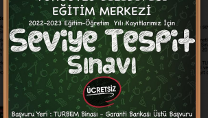 TURBEM'de yeni dönem seviye tespit sınavı ile başlayacak