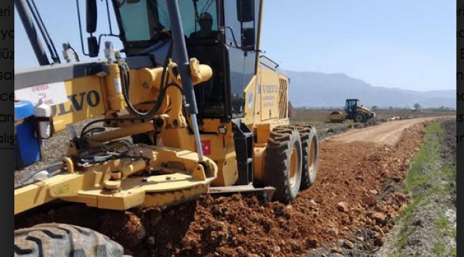 Yunusemre ova yollarını düzenliyor