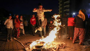 Buca'da renkli hıdırellez şenliği