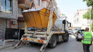 Buca'da yaz aylarına özel moloz hizmeti