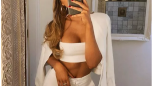 Chloe Loughnan cesur pozuyla büyüledi! 