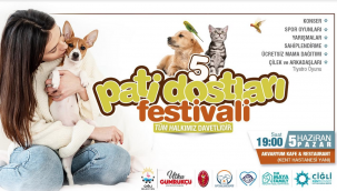 Çiğli 5. Pati Dostları Festivali'ne hazır 