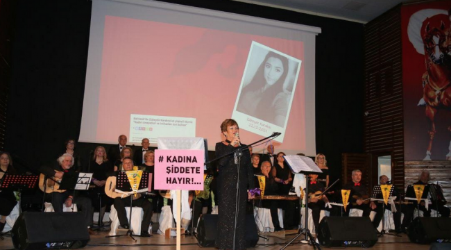 Edremit'te "Kadına Şiddete Hayır" konseri
