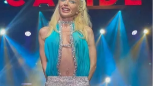 Gülşen'in dekolteli elbisesi bu sefer beğenilmedi!