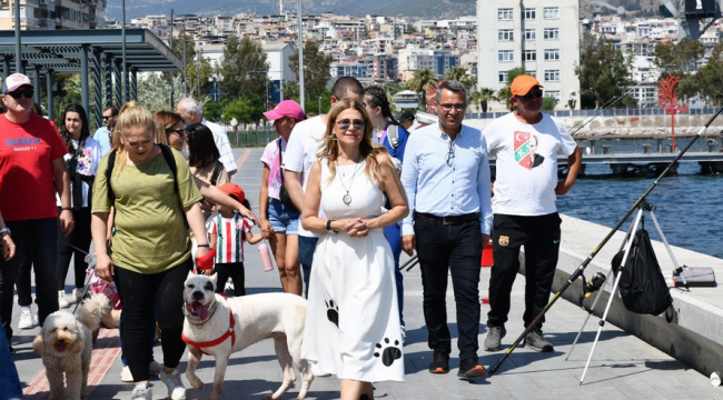 Karşıyaka Belediyesi'nden can dostlar için farkındalık yürüyüşü 