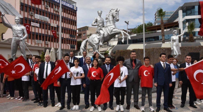 Menemen'de 19 Mayıs coşkusu