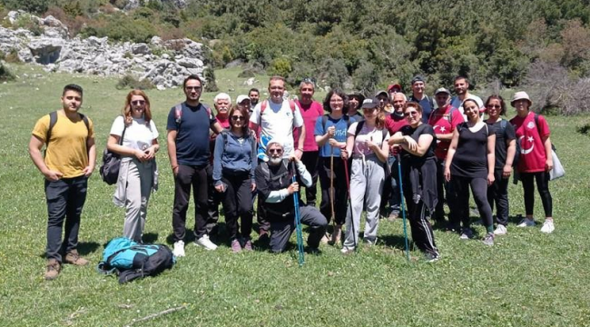 TURBELDAK ekibi Anneler Günü'nü yürüyüş etkinliği ile kutladı