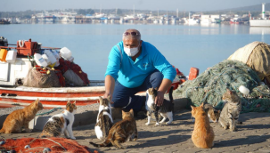 Ayvalık can dostlara nefes oluyor