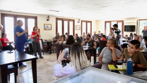 Babalar ve çocuklar kampta buluştu