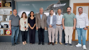 Başkan Engin'e anlamlı ziyaret