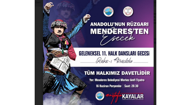 Başkan Kayalar'dan Menderes'te çifte festival