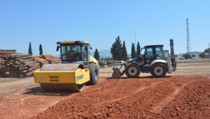 Başkan Tekin çalışmaları yerinde inceledi