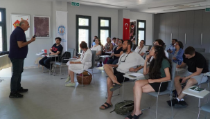 Efes Tarlası Yaşam Köyü'nde eğitimler sürüyor