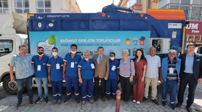 "Gezici Ambalaj Atığı Toplama Aracı" yollarda 