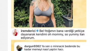 İrem Derici göğüsleriyle ilgili soruyu pas geçmedi! 