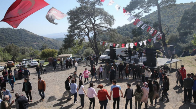 Karşıyakalı baba ve çocuklara muhteşem kamp