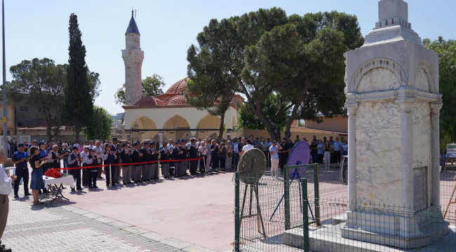 Menemen Şehit Kaymakam Kemal Bey'i unutmadı