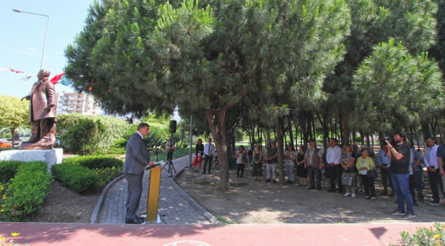 Nazım Hikmet Karşıyaka'da anıldı