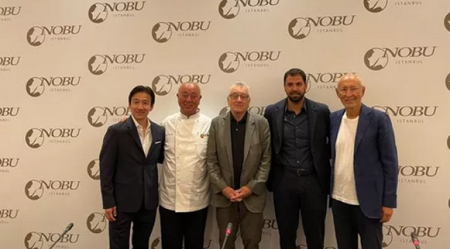 Robert De Niro İstanbul'a geldi