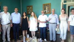 Seferihisar'dan Samos'a İON Kentler Birliği ziyareti