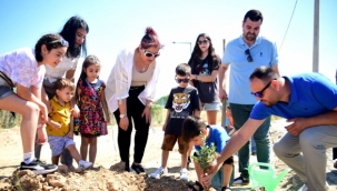 Babalarının adını zeytin ağaçlarıyla yaşatacaklar